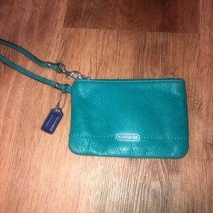 Authentic coach wristlet